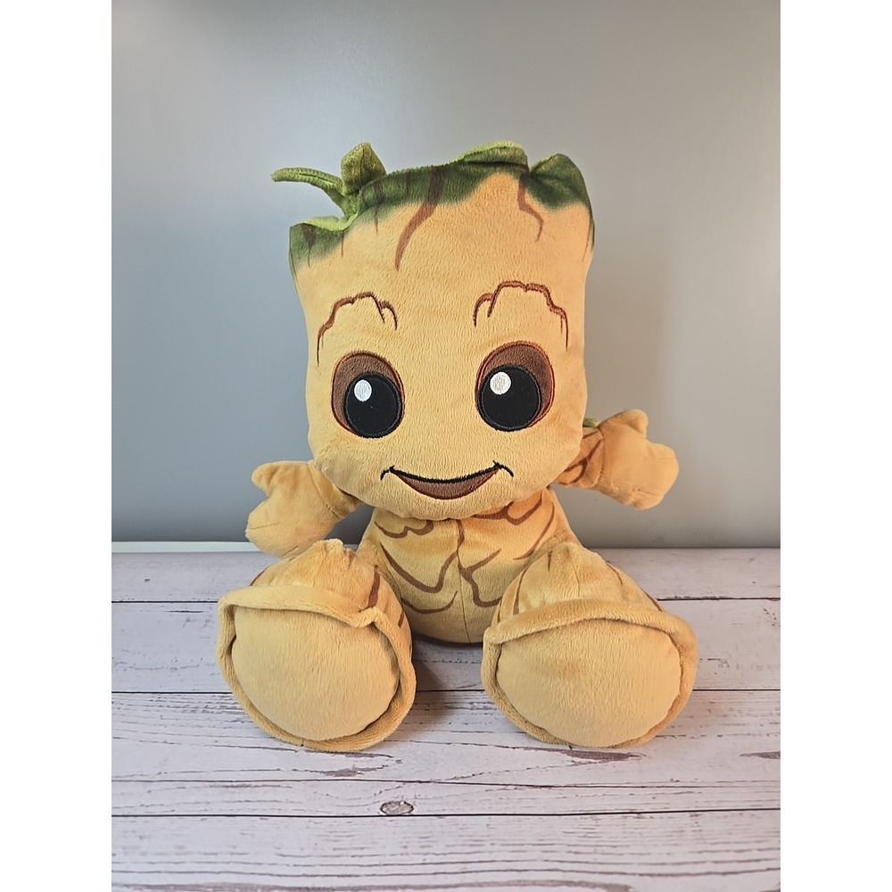 Disney Parks Big Feet Foot 10" Baby Groot Guardians Of‎ The Galaxy Plush Marvel